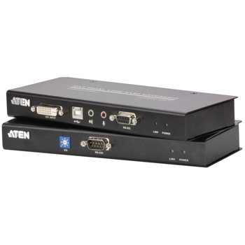 KVM-Extender, DVI DL, USB, Audio, RS232 60 m