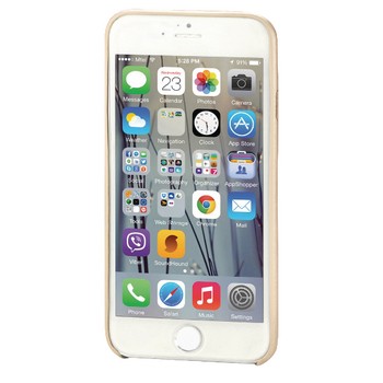 Telefon Hartschalenetui iPhone 6 / 6s Plus PU Gold