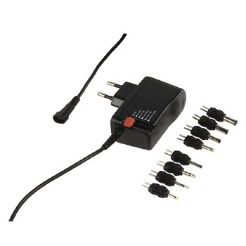 Universal-Wechselspannungsnetzteil 3 VDC / 4.5 VDC / 6 VDC / 7.5 VDC / 9 VDC / 12 VDC 700 mA - 1500