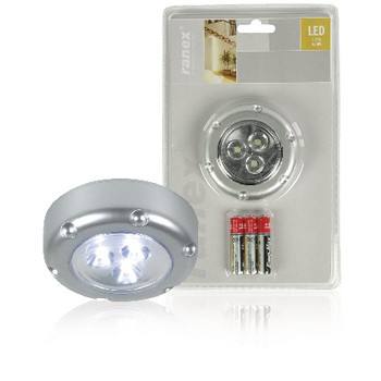 LED-Push-Licht 3 Grau