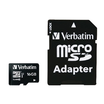 microSDHC Speicherkarte Class 10 16 GB