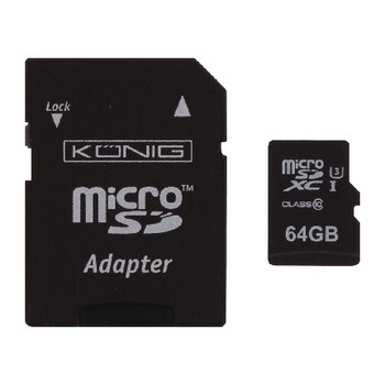 microSDXC Speicherkarte Class UHS-I 64 GB