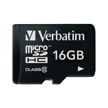 microSDHC Speicherkarte Class 10 16 GB
