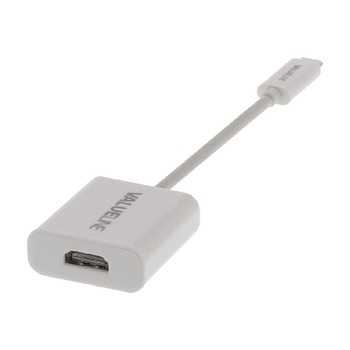 USB3.1 Adapter USB-C Stecker - HDMI-Ausgang Weiß