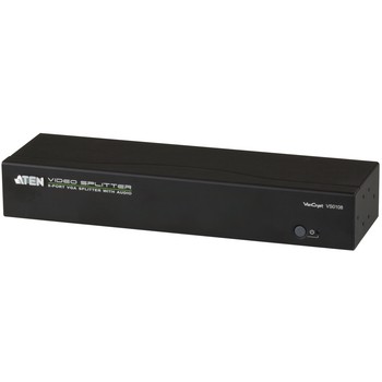 Video/Audio-Splitter VGA, 8-Port