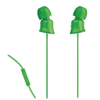 Kopfhörer In-Ear 3.5 mm Drahtgebunden Grün