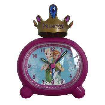 Quartz-Wecker Analog Lila