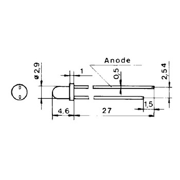 LED 5 mm Grün