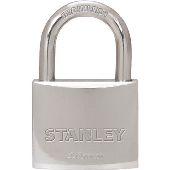 Stanley Solid Brass Chrome Plated 40mm Std. Shackle