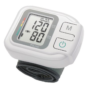 Blutdruckmessgerät Handgelenk Weiß / Grau