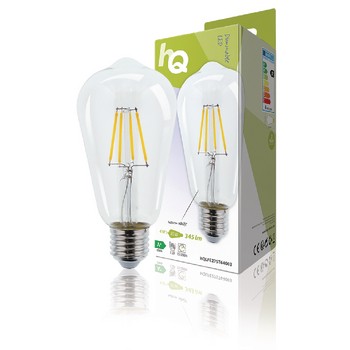 LED Retro Filament Lampe E27 Dimmbar ST64 4 W 345 lm 2700 K