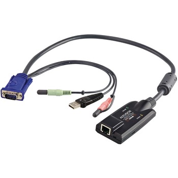 USB/VGA/Audio - Kat.5e/6 KVM Adapter