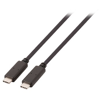 USB 3.1 Kabel USB-C Stecker - USB-C Stecker 1.00 m Schwarz
