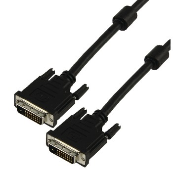 DVI-Kabel DVI-D 24+1p Stecker - DVI-D 24+1p Stecker 5.00 m Schwarz