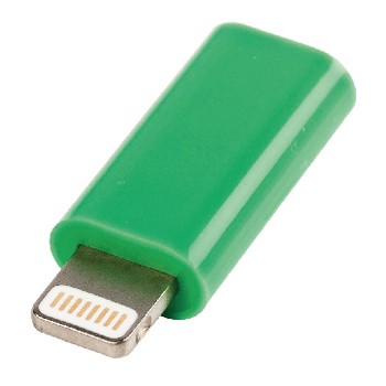 Lightning-Adapter Apple Lightning - USB Micro B Kupplung Grün