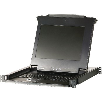 19" Ausziehbare KVM Konsole mit 17" TFT Display