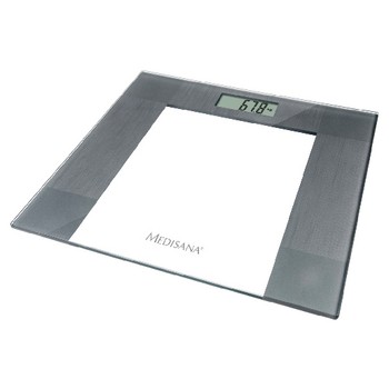 Digitale Personenwaage 150 kg Transparent / Grau
