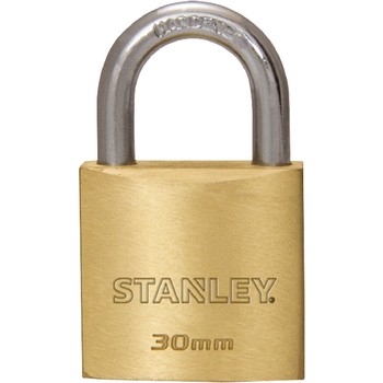 Stanley 2 Solid Brass 30mm Std. Shackle