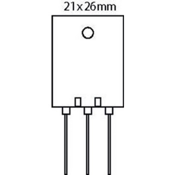 Transistor SI-P 230 VDC 15 A 150W 25MHz