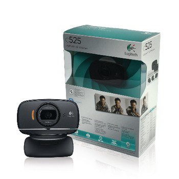 Webcam USB 8 MPixel Full HD 1080p Plastik Schwarz