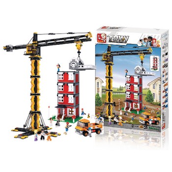 Bausteine Town Series Turmdrehkran