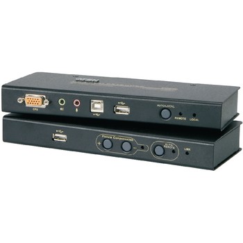 USB VGA KVM-Verlängerung + Audio + VMS
