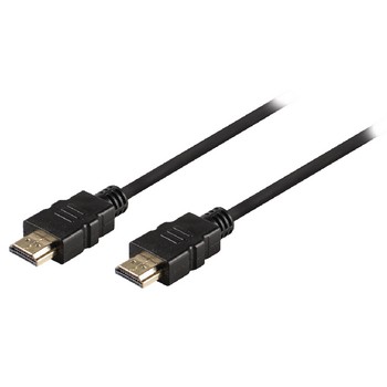 High‐Speed‐HDMI-Kabel mit Ethernet HDMI Stecker - HDMI Stecker 0.50 m Schwarz