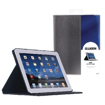 Tablet Folienetui iPad 4 PU Schwarz