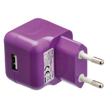 Ladegerät 1 - Output 2.1 A USB Lila
