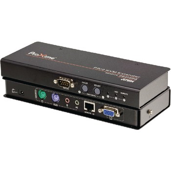 KVM-Extender, VGA, PS/2, Audio, RS232 350 m