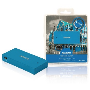 Kartenleser Multi Card USB 2.0 Blau