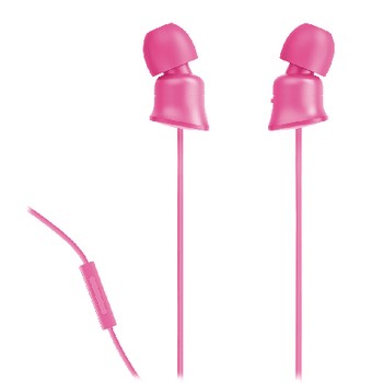 Kopfhörer In-Ear 3.5 mm Drahtgebunden Rosa