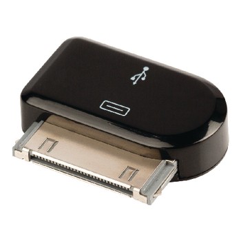 30-Pin-Adapter Apple Dock 30-Pin - USB Micro B Kupplung Schwarz