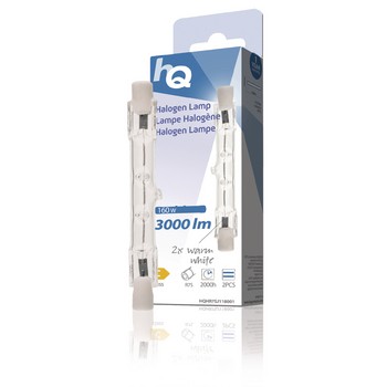 Halogen-Lampe R7S Linear 160 W 3000 lm 2800 K