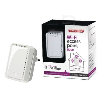WLAN Access Point (AP) N300 2.4 GHz 10/100 Mbit Weiß