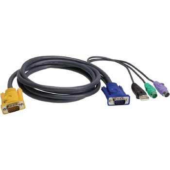 KVM-Kombikabel spezial VGA/USB/PS/2 3 m