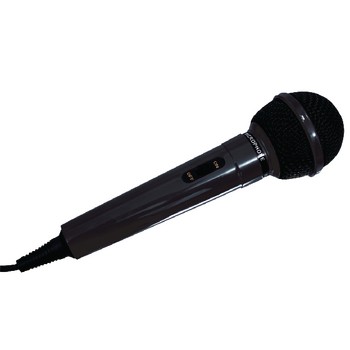 Mikrofon mit Kabel 6.35 mm -75 dB Schwarz