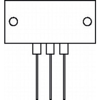 Transistor SI-N 230 VDC 17 A 200W 60MHz