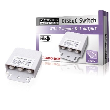 DiSEqC-Schalter 2/1 950-2300 MHz