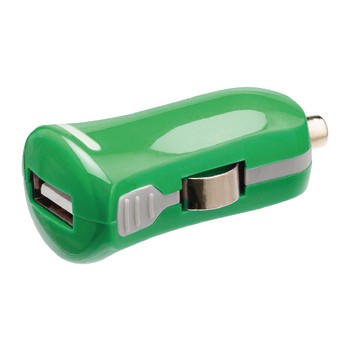 Auto-Ladegerät 1-Output 2.1 A USB Grün
