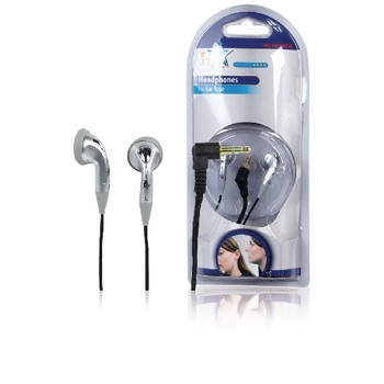 Kopfhörer In-Ear 3.5 mm Drahtgebunden Silber