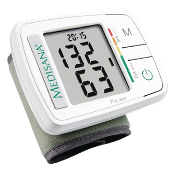 Blutdruckmessgerät Handgelenk Weiß / Grau