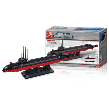 Bausteine Aircraft Carrier Series Atom-Uboot