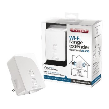 WLAN Repeater/Extender N750 2.4/5 GHz (Dual Band) Weiß