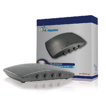 HDMI Schalter 4x HDMI-Eingang - HDMI-Ausgang Grau