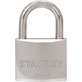 Stanley Solid Brass Chrome Plated 30mm Std. Shackle
