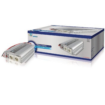 Wechselrichter mit modifizierter Sinuswelle 24 VDC - AC 230 V 1000 W F (CEE 7/3)