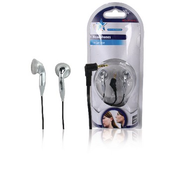 Kopfhörer In-Ear 2.5 mm Drahtgebunden Silber