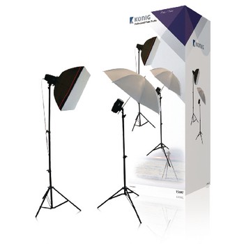 Professionell Fotostudio-Set