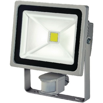 LED-Scheinwerfer mit Sensor 30 W 2100 lm Silber